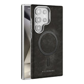 Magnetische Premium-Business-Lederhülle