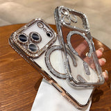 JOYKASE Diamond Magnetic Case für die iPhone-Serie – Luxuriöser Glanz, starkes MagSafe, umfassender Schutz 