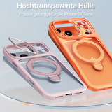 Magnetic Dual Stand Clear Case For iPhone