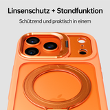 Magnetic Dual Stand Clear Case For iPhone