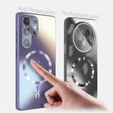 CASESUN Titanium Black MagSafe Case für Samsung Galaxy